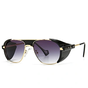 New modern retro sunglasses punk sand-proof sunglasses INS wind street shooting trendy sunglasses