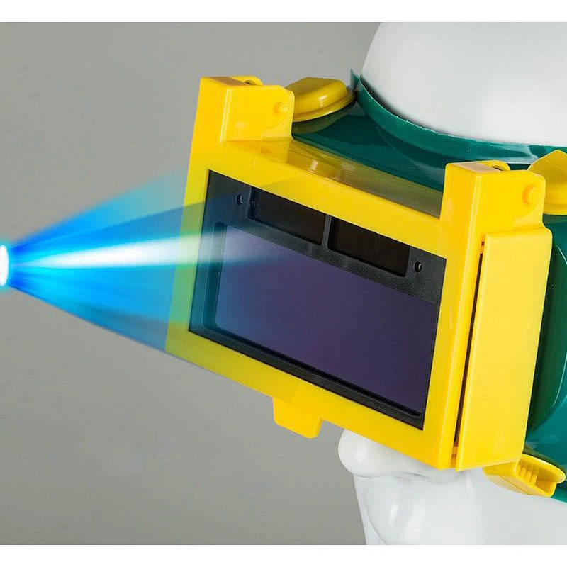 Solar charging Safety Glass Protective Goggles Making Machine Laser Goggle Industry Welders' Glasses Welding Goggles