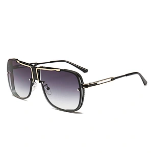 Cross-border hot style sunglasses men European and American street style modern sunglasses oversized