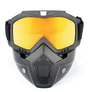 Stylish protective face shield harley cross country motorcycle fashion face shield road riding eye protection sand ventilation