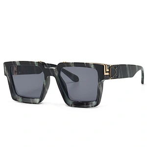 Explosive sunglasses male street shooting ins net red model square sunglasses uv400
