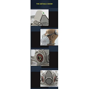 stylish face shield anti gas and dust faceshield spray painting chemical decoration polishing anti industrial dust gas dust