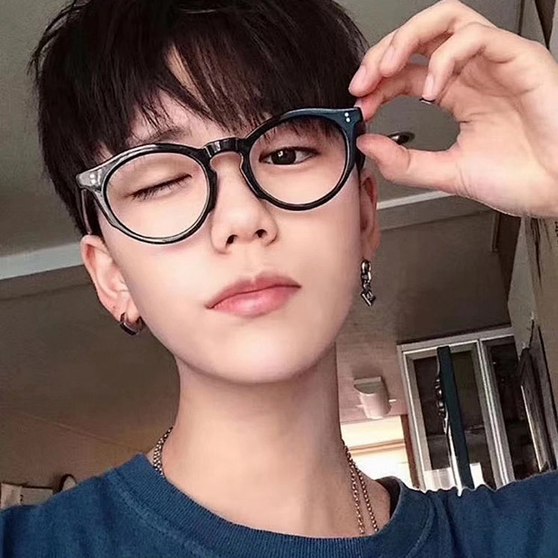Blue light blocking stud frame celebrity glasses optical frame river wholesale women eyewear men eyeglasses design eye glasses
