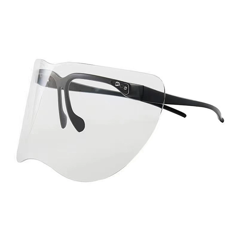 Blocc Stylish Laser Eye Protection Face Shield Transparent Half Face Shield Guard Mask Face Screen Shield