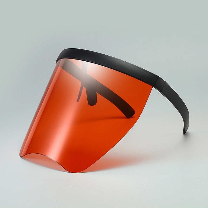 Anti-fog Face Shield mask and transparent Safety face sheild Glasses Frame visor faceshield on glasses frame