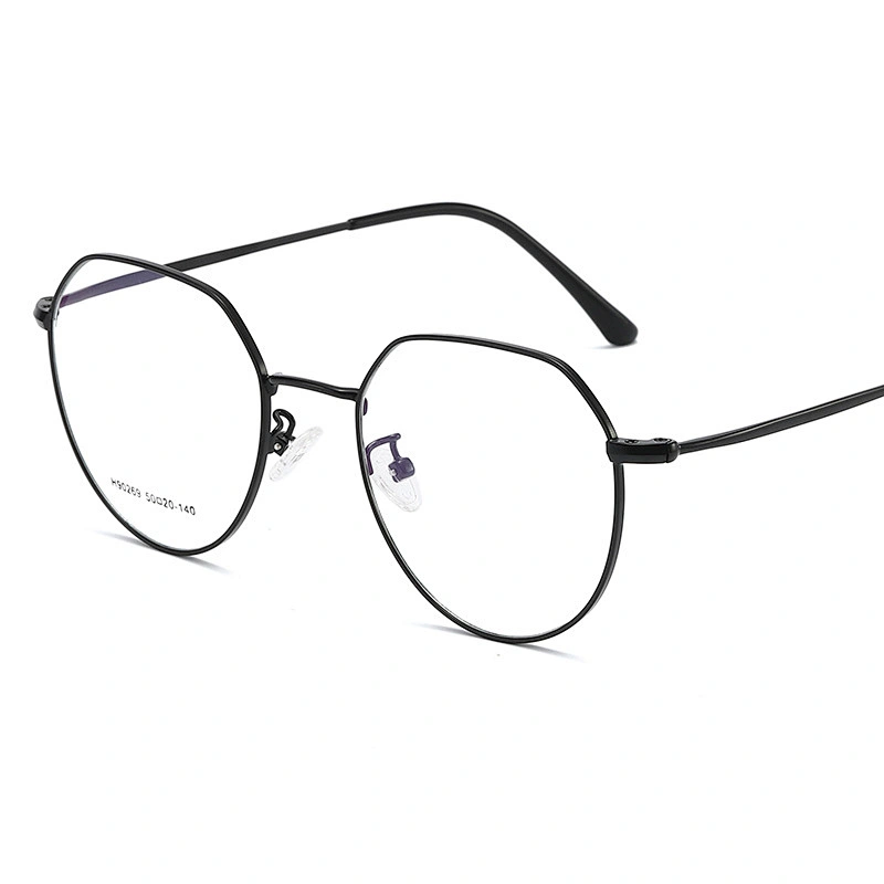 Newest metal polygon trendy celebrity optical frame river wholesale myopia women eyewear men eyeglasses design eye glasses