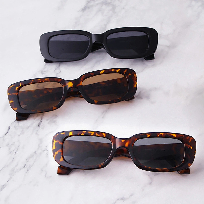 2021 newest fashion square small frame retro sunglasses women men eyewear shade vintage sun glasses wholesale custom goggles