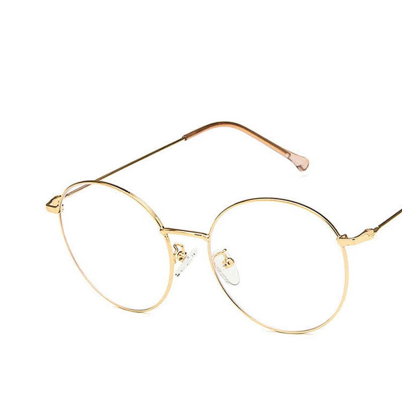 Metal round myopia retro anti blue light glasses optical frame river wholesale women eyewear men eyeglasses design eye glasses