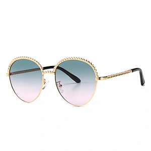 Exclusively for round rope belt chain sunglasses sun glasses modern retro star trend street shades sunglasses womens