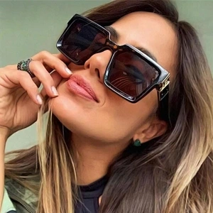 2021 newest fashion square frame celebrity sunglasses women men eyewear shade vintage sun glasses wholesale custom goggles