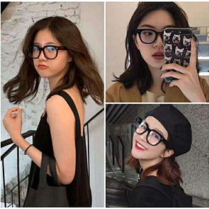 Anti blue light glasses river big thick frame retro optical frames wholesale women eyewear men eyeglasses design eye glasses
