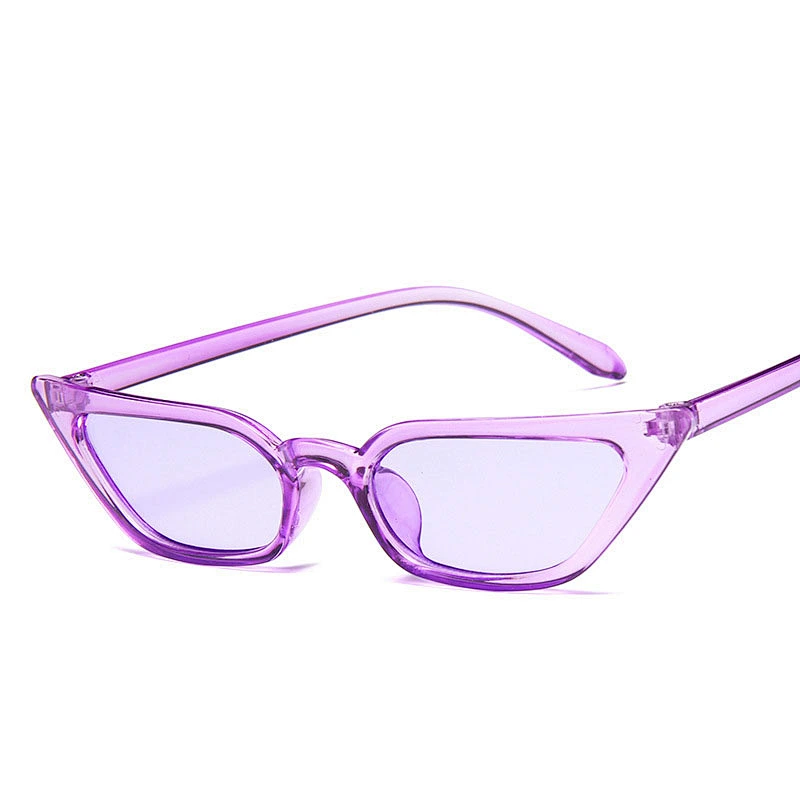 2021 newest fashion transparent small frame cat eye sunglasses women men eyewear shade sun glasses wholesale custom goggles