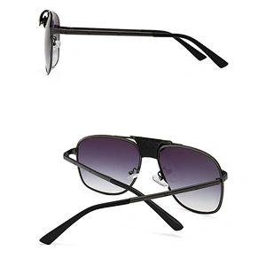 Cross border hot models metical sunglasses classic sunglasses men leather inlaid toad mirror