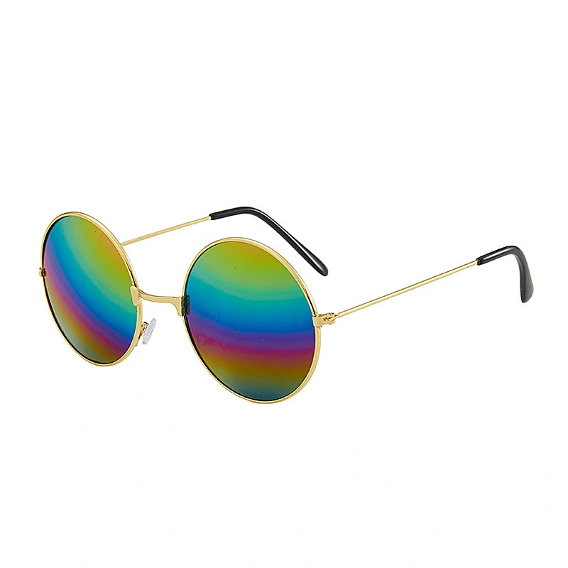 2021 newest fashion oval colorful trendy round sunglasses women men eyewear shade vintage sun glasses wholesale custom goggles