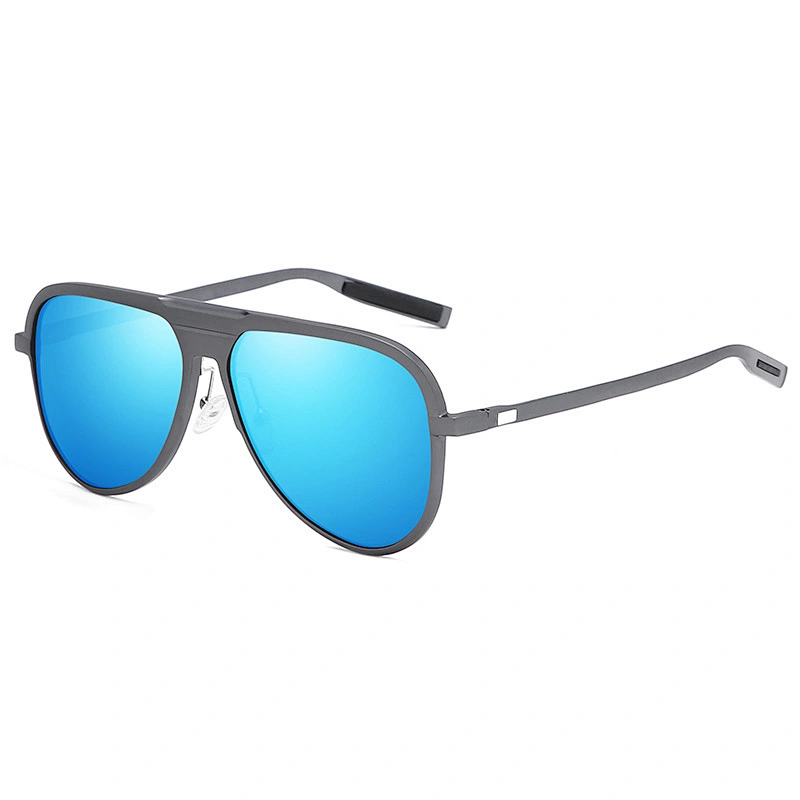 2021 newest aluminum magnesium sport oval sunglasses polarized women men eyewear shade sun glasses wholesale custom goggles