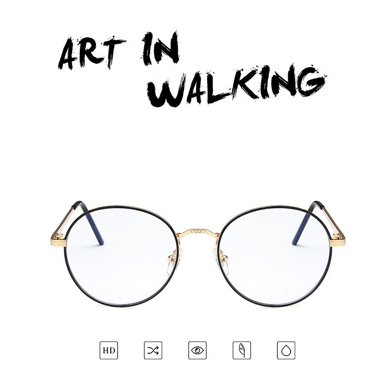 Round retro myopia blue light blocking glasses optical frame river wholesale women eyewear men eyeglasses design eye glasses
