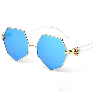 Polygon metal pearl nose pad optical frames river wholesale women eyewear men eyeglasses black frame design eye glasses