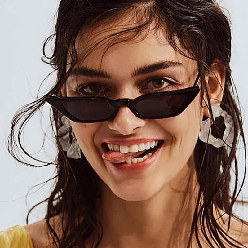 2021 newest fashion transparent small frame cat eye sunglasses women men eyewear shade sun glasses wholesale custom goggles