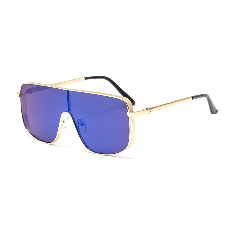 2021 newest fashion metal big frame sunglasses women men eyewear shade vintage sun glasses wholesale custom goggles