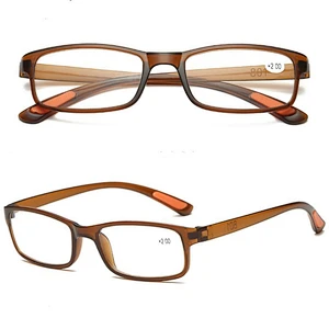 HD trendy cheap hot selling designer light reading glasses thin men women wholesale reader glasses frame