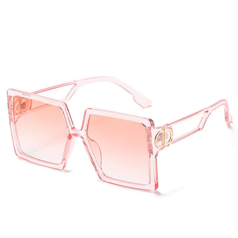 2021 newest fashion square big frame trendy sunglasses women men eyewear shade vintage sun glasses wholesale custom goggles