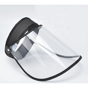 Transparent Face Shiled Plastic Sun hat FaceShield Protective Colorful Motorcycle bicycle riding Face Sheild