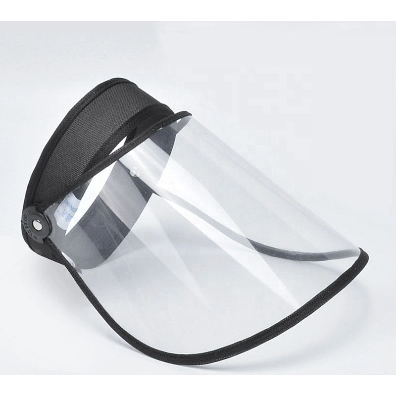 Transparent Face Shiled Plastic Sun hat FaceShield Protective Colorful Motorcycle bicycle riding Face Sheild