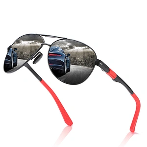 2021 newest fashion aluminum magnesium fishing sunglasses polarized women men eyewear shade sun glasses wholesale custom goggles