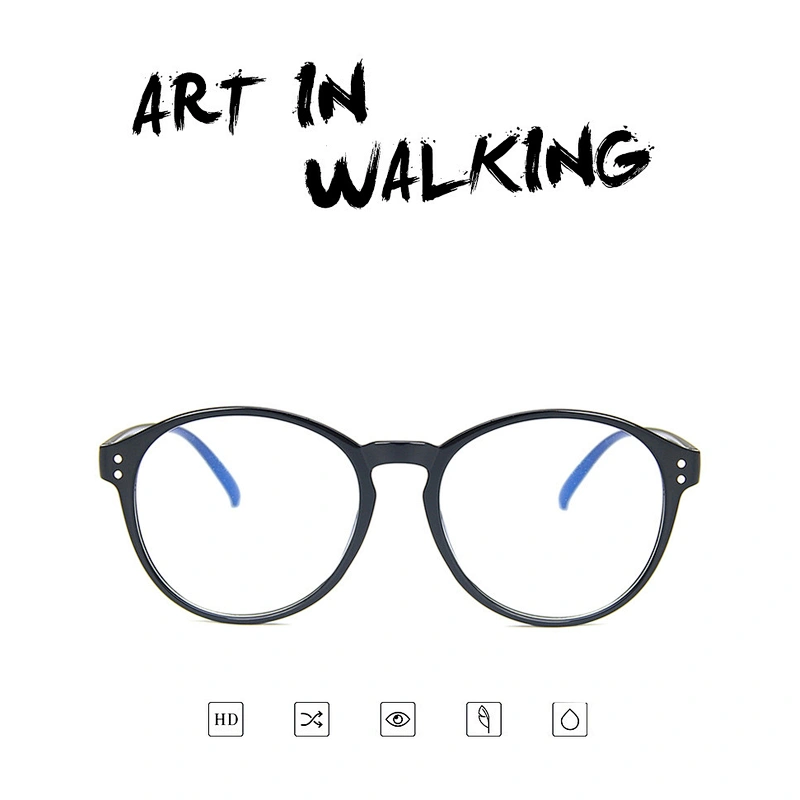 Retro stud round big frame celebrity optical frame river wholesale women eyewear men eyeglasses design eye glasses