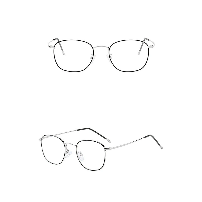 student trendy art metal optical frames river wholesale women eyewear men eyeglasses design myopia eye glasses frame