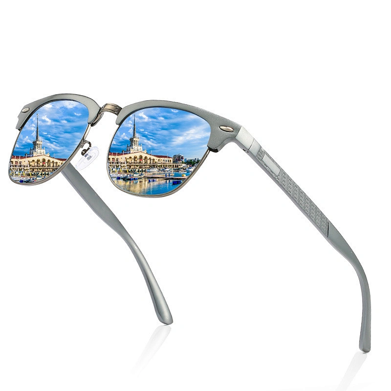 2021 fashion newest aluminum magnesium driving sunglasses polarized women men eyewear shade sun glasses wholesale custom goggles