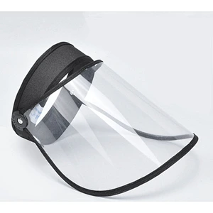 Bb0069 protective face shield cap anti spitting cap men and women transparent face shield mask safety protect plastic