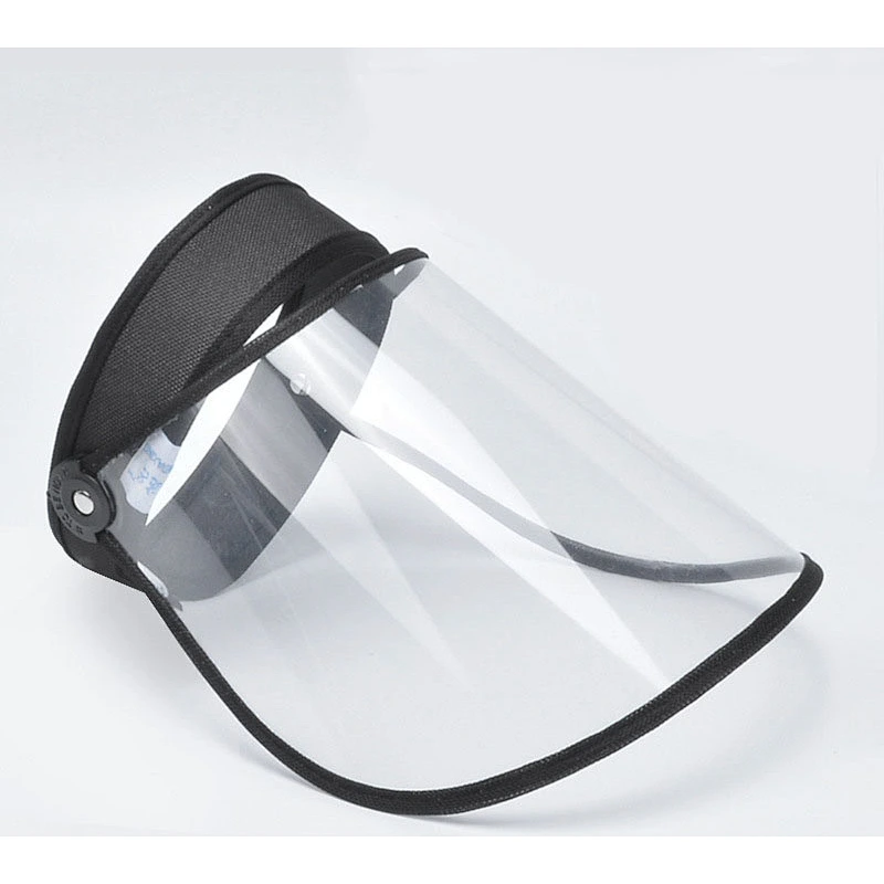Bb0069 protective face shield cap anti spitting cap men and women transparent face shield mask safety protect plastic