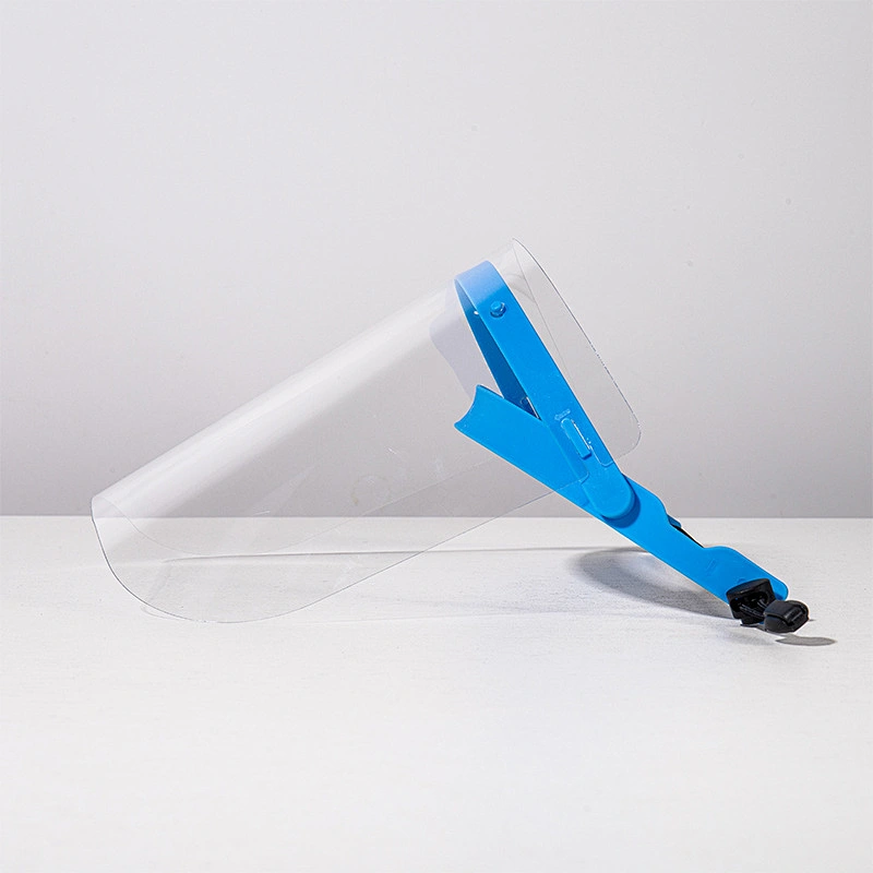 Full head acrylic face shield HD transparent policarbonyte visor face shield PET anti fog splash dust face shield mask