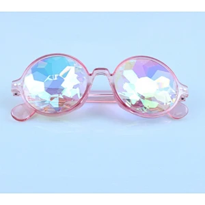2021 newest fashion kaleidoscope mosaic party sunglasses women men eyewear shade vintage sun glasses wholesale custom goggles