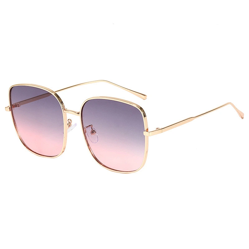 2021 newest fashion metal celebrity trendy black frame sunglasses women men eyewear shade sun glasses wholesale custom goggles