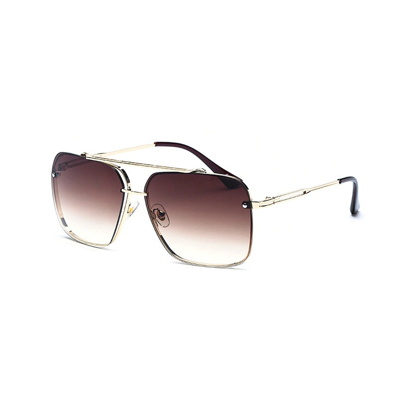 2021 newest fashion metal square frame retro sunglasses women men eyewear shade vintage sun glasses wholesale custom goggles
