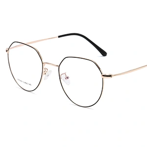 Newest metal polygon trendy celebrity optical frame river wholesale myopia women eyewear men eyeglasses design eye glasses