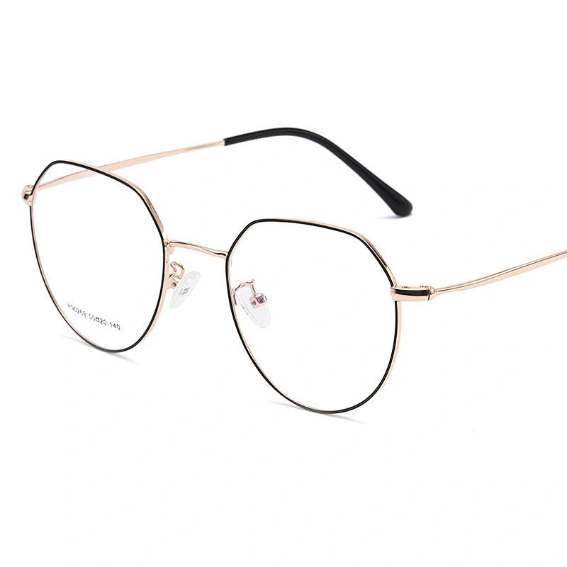 Newest metal polygon trendy celebrity optical frame river wholesale myopia women eyewear men eyeglasses design eye glasses