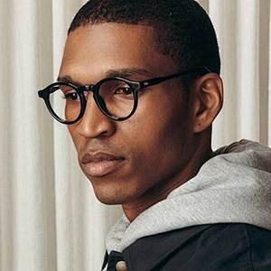 Retro stud round small frame blue light blocking optical frame river wholesale women eyewear men eyeglasses design eye glasses