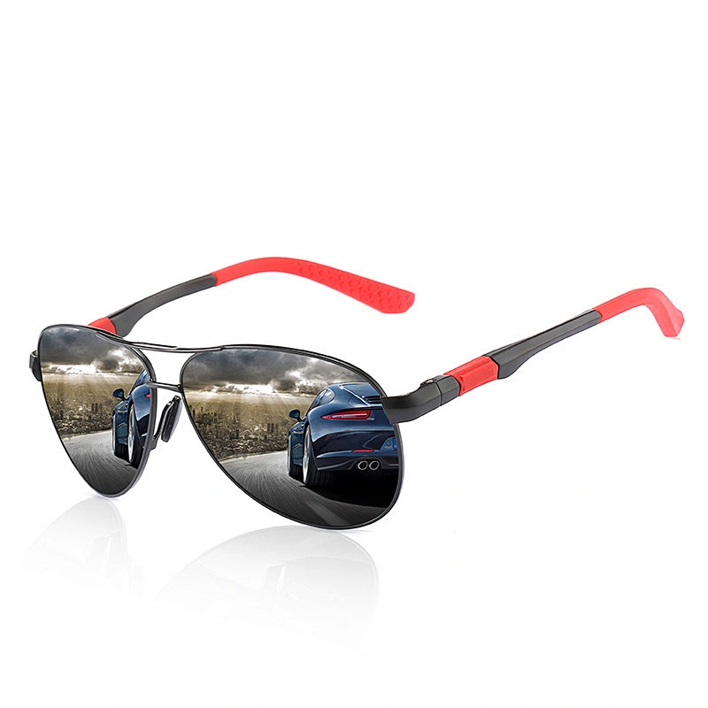 2021 newest fashion aluminum magnesium fishing sunglasses polarized women men eyewear shade sun glasses wholesale custom goggles