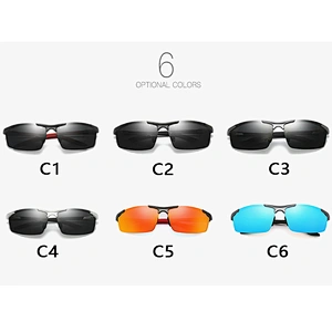 2021 newest fashion aluminum magnesium sport sunglasses polarized women men eyewear shade sun glasses wholesale custom goggles