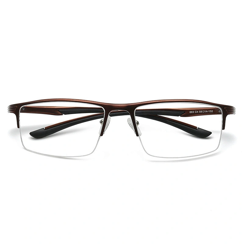 Anti blue light aluminum magnesium business optical frame river wholesale women eyewear men eyeglasses design eye glasses