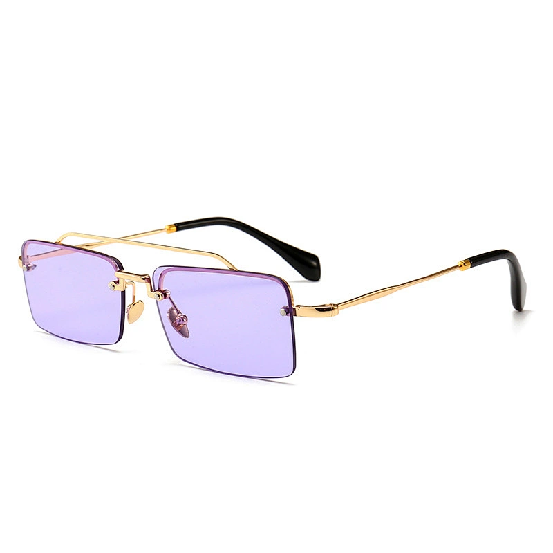 Explosion models narrow frame modern retro sunglasses fashion glasses sunglasses street model catwalk sunglasses