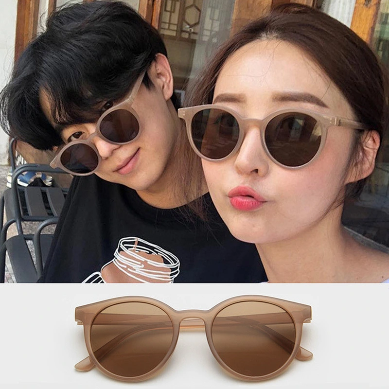 2021 newest fashion retro small round frame sunglasses women men eyewear shade vintage sun glasses wholesale custom goggles