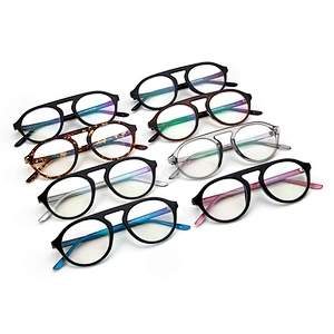 Retro stud round big frame glasses optical frame river wholesale myopia women eyewear men eyeglasses design eye glasses