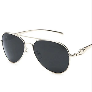2021 newest fashion polarized oval metal Leopard leg sunglasses women men eyewear shade sun glasses wholesale custom goggles