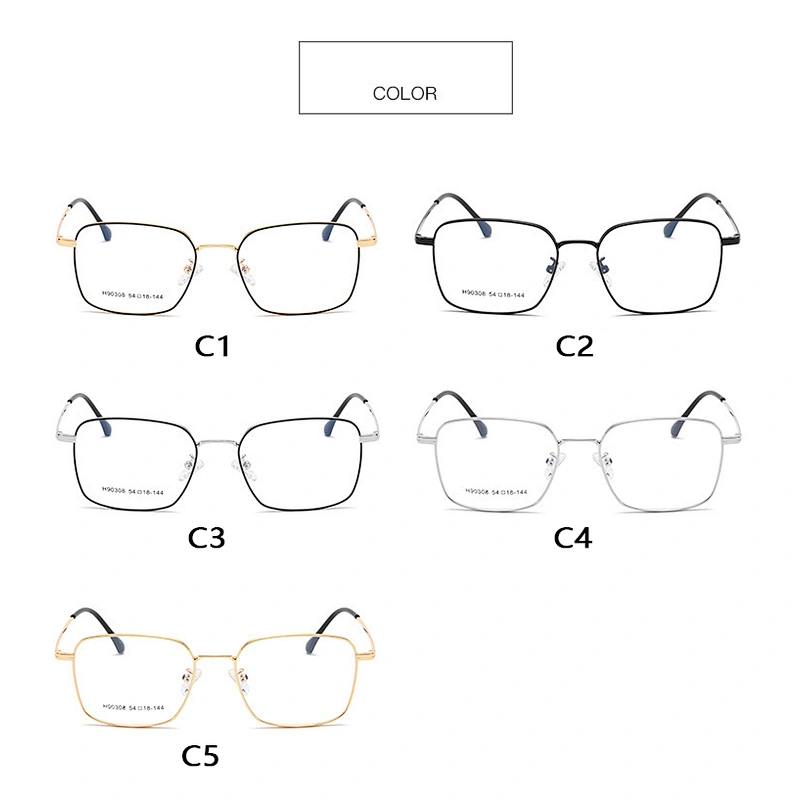 Square frame fashion polygon trendy optical frame river wholesale myopia women eyewear men eyeglasses design eye glasses
