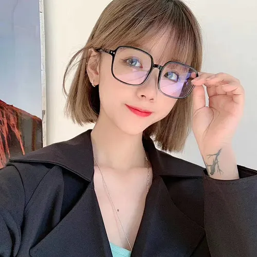 Anti blue light glasses river square big retro frame optical frames wholesale women eyewear men eyeglasses design eye glasses