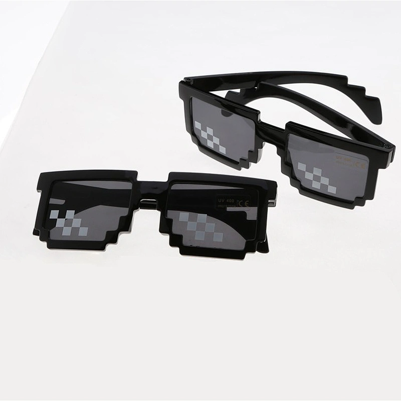 2021 newest fashion coding pixel mosaic sunglasses women men eyewear shade sun glasses wholesale custom goggles